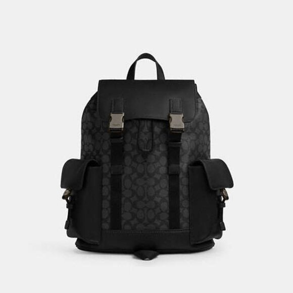 Clark Backpack In Signature Canvas - Picture 1 of 3